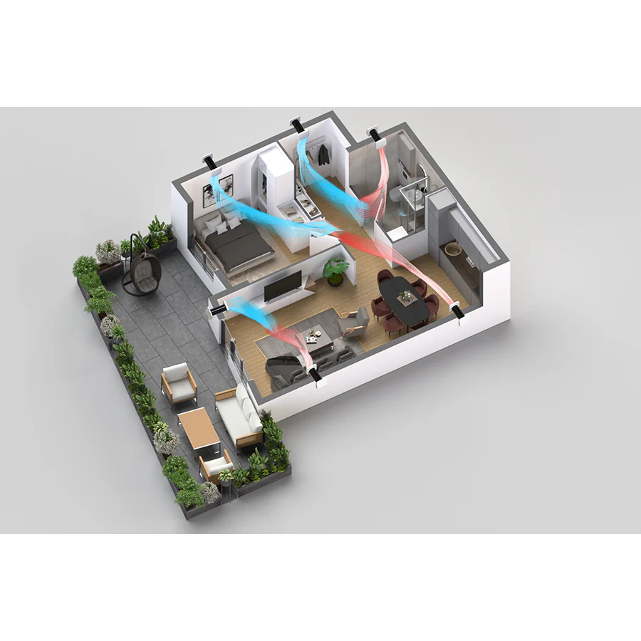 BSK Zephyr Mini Single Room Heat Recovery Unit - Image 3