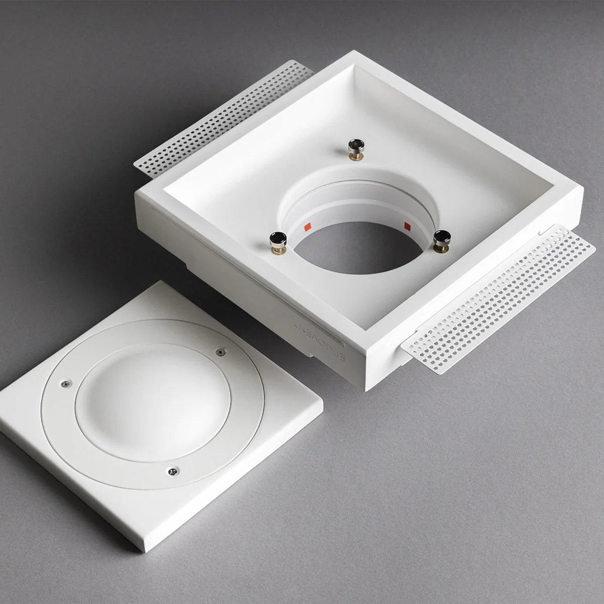 100mm KVADRO Invisible Ceiling Air Valve - Image 5