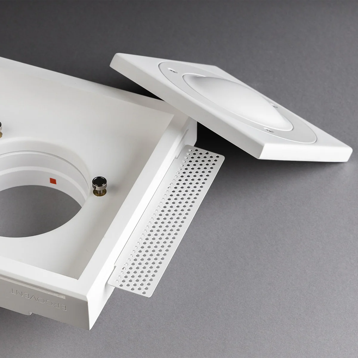 125mm KVADRO Invisible Ceiling Air Valve - Image 6