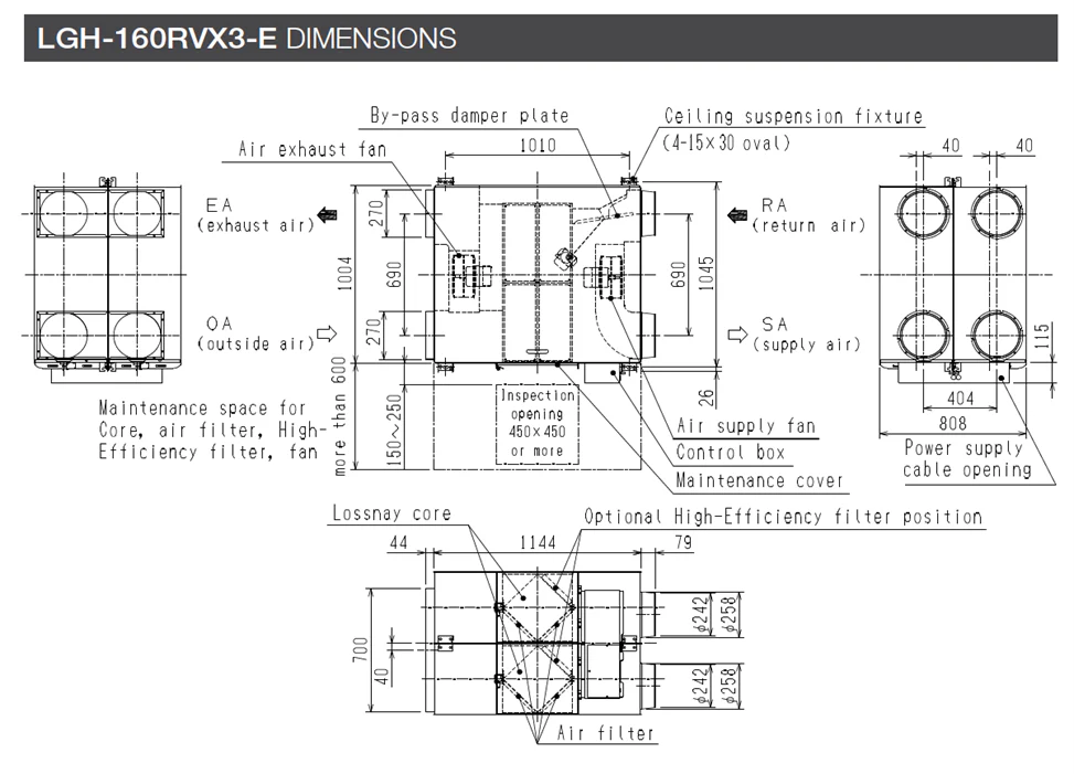 Mitsubishi LGH160RVX3-E - Image 3