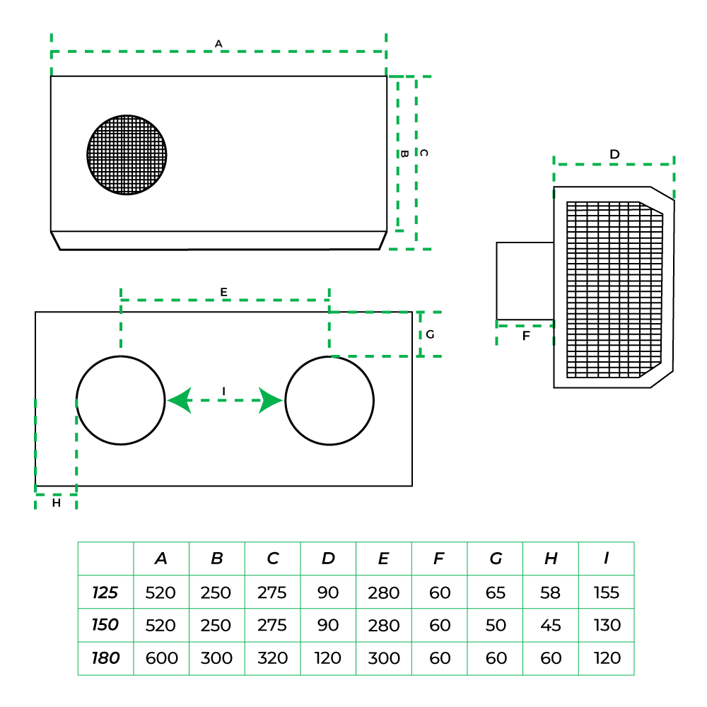 Quiet-Vent 2 in 1 External Wall Grille - Image 6