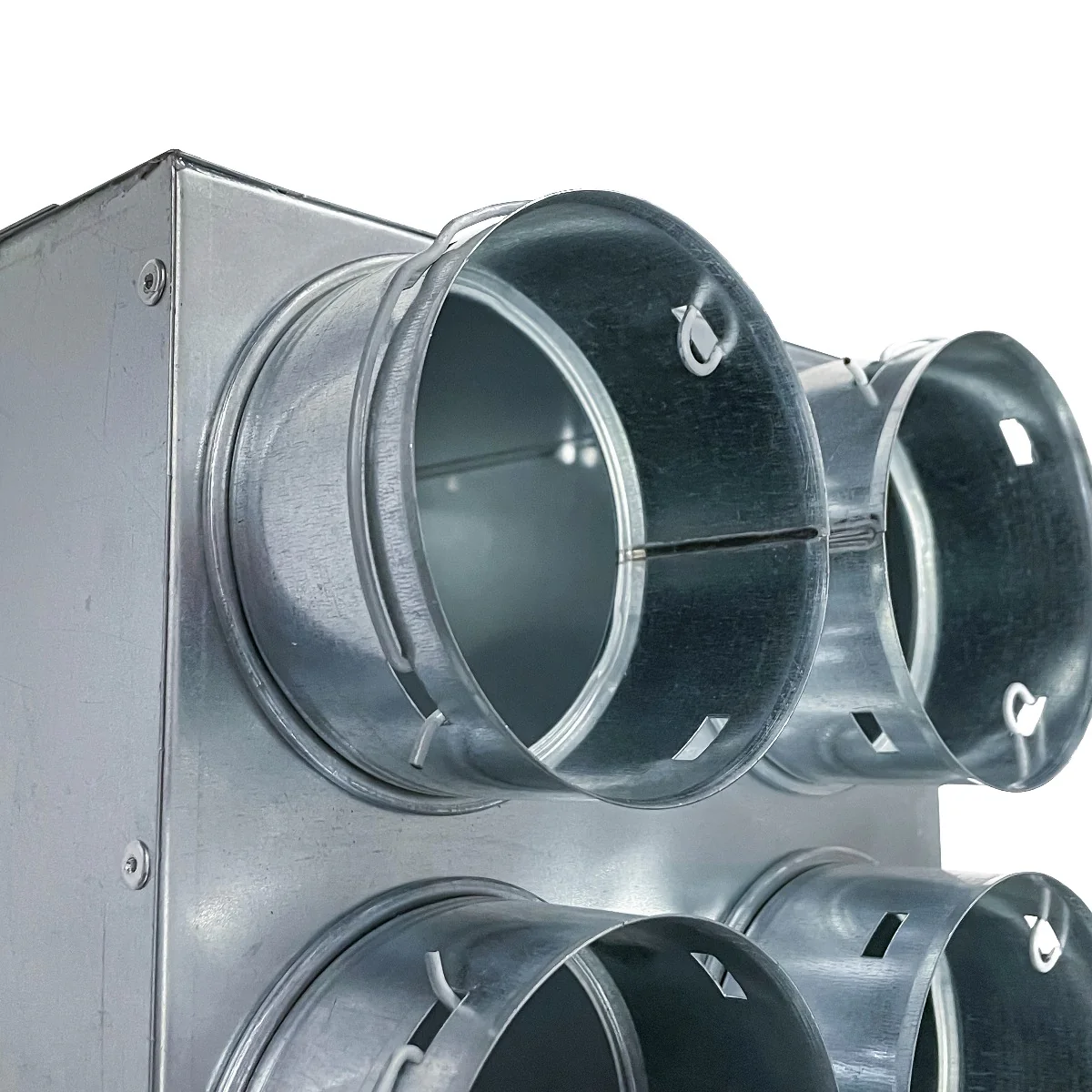 Quiet-Vent 75mm 4 point Adjustable Rear entry Distribution box 125mm Spigot - Image 3