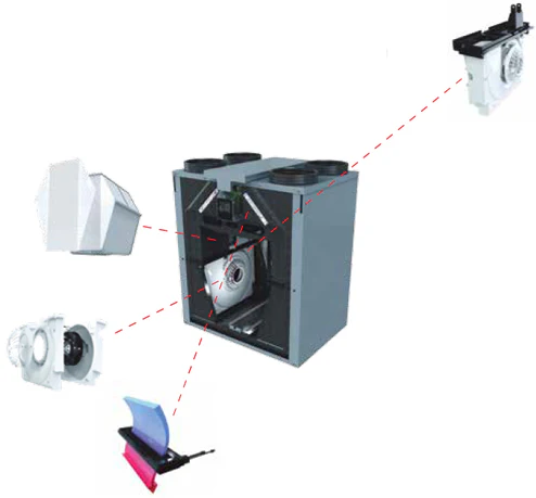 Zehnder ComfoAir Q 350 Heat Recovery Unit - Image 6